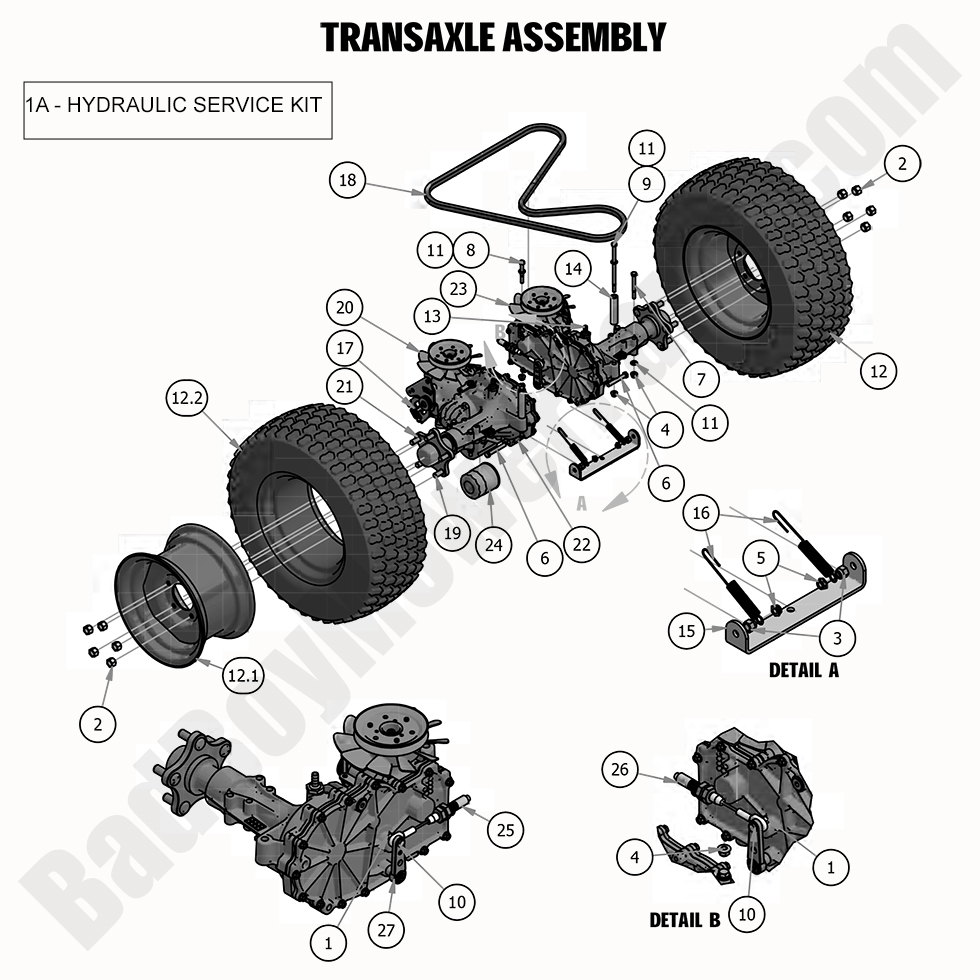 2020 Compact Outlaw - Transaxle Assembly